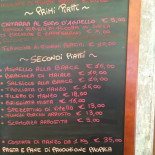 Trattoria Il Vecchio Mulino Carte