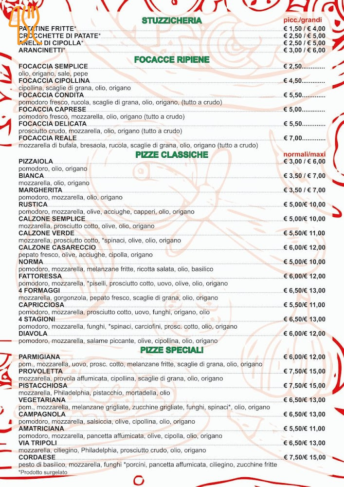Al Bacio Carte