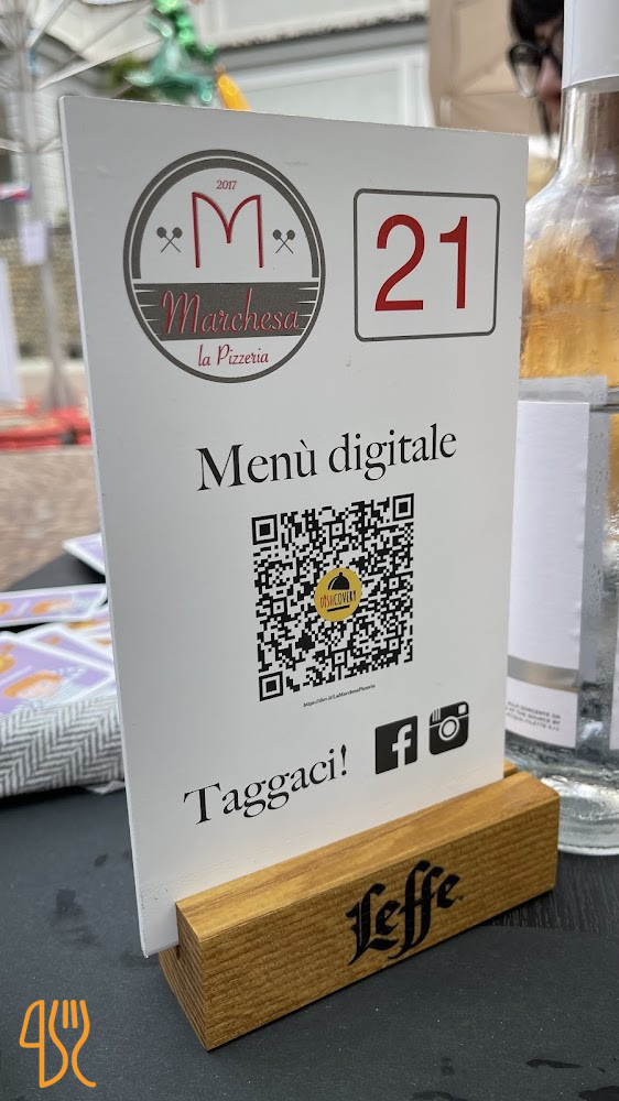 Marchesa La Pizzeria Carte