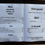 Da Frasca Speisekarte