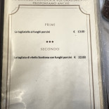 Amici Miei Speisekarte