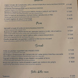 Trattoria Camaleonte Carta