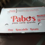 Pabo's Pizza Roncadelle Carta