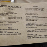 Corte Scanarola Speisekarte