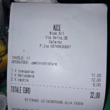 Nice Speisekarte
