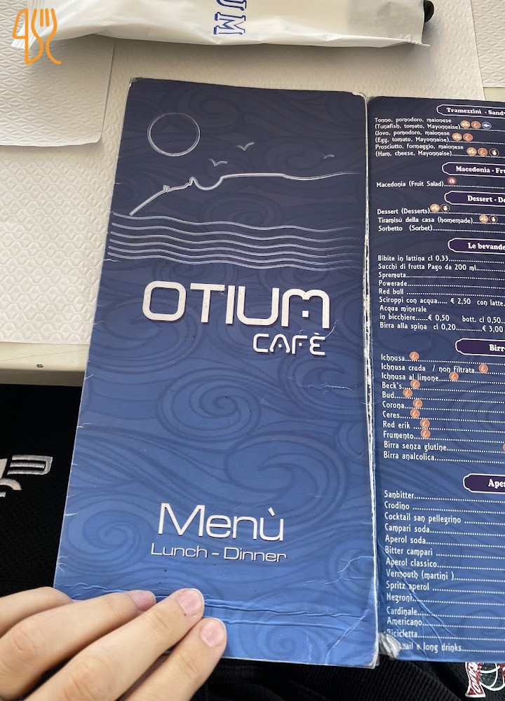 Otium Speisekarte