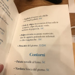 Sasaràl Bistrot Speisekarte