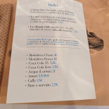 Sasaràl Bistrot Speisekarte