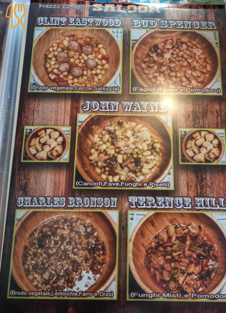 Saloonpub Carte