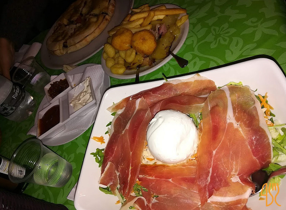 Saloonpub Nourriture