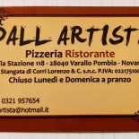 Pizzeria Dall'artista Carte