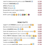 La Veranda Speisekarte