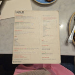 Barnum Cafè Speisekarte