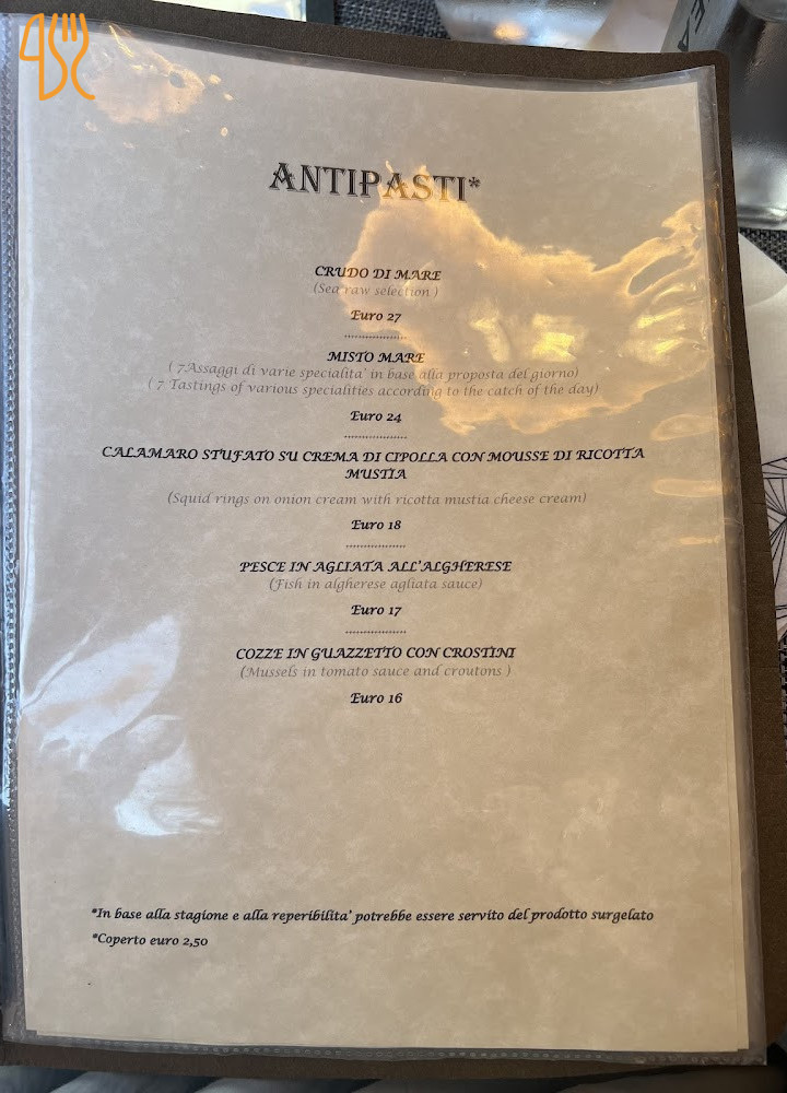Trattoria Da Mirko Carta