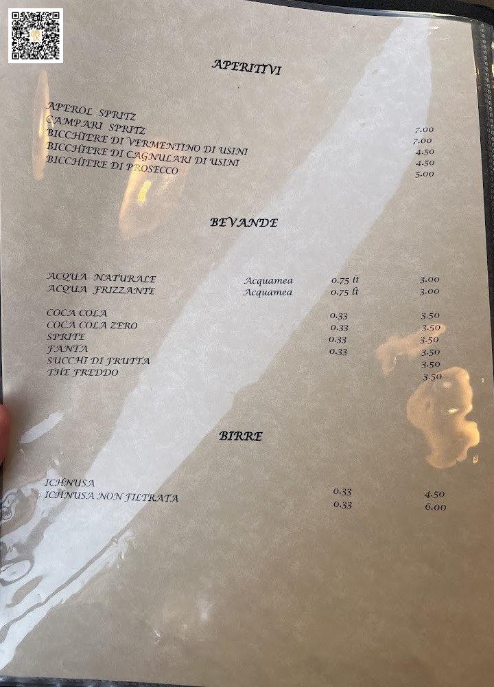 Trattoria Da Mirko Carta