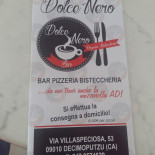 Dolce Nero Pizzeria Carte