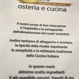 Osteria Pane Olio E Sale Di Domenico Privitera Speisekarte