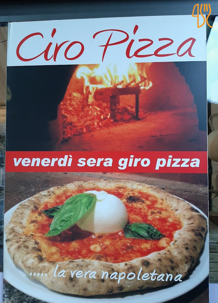 Ciro Pizza Cherasco Carte