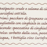 La Perla Speisekarte