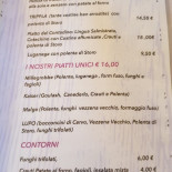 Malga Millegrobbe Speisekarte