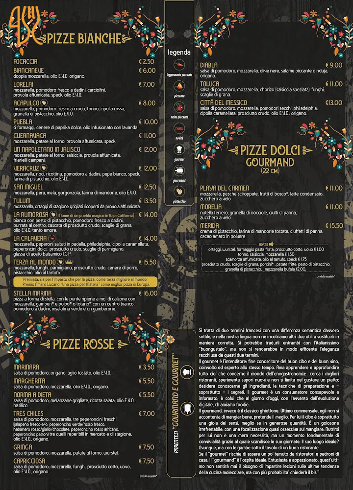 Scalia Comida Mexicana Carte