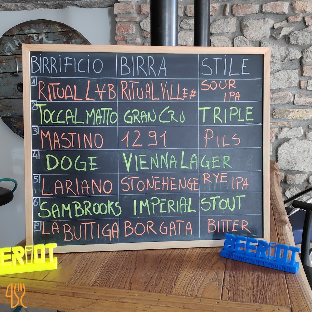 Beeriot, Birroteca Indipendente Carta