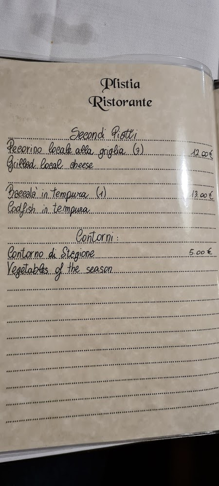 Plistia Carte