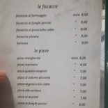 Al Cioso Pizzeria Di Lievito Padre Carte