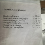 Al Cioso Pizzeria Di Lievito Padre Carte