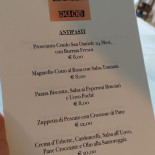 Osteria Ori Pari Bistrot Carta