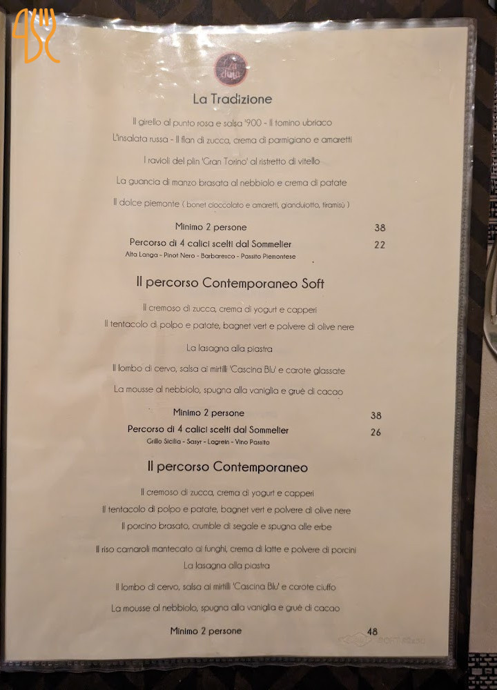 La Duja Ciriè Carta