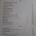 La Mattanza Speisekarte