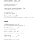 Evoke Bistro Menu
