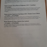 Evoke Bistro Menu