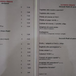 La Nuova Verace Speisekarte
