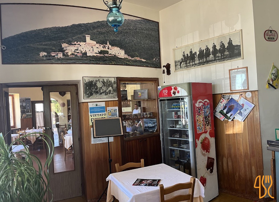 Ristorante Bar La Capanna À l'intérieur