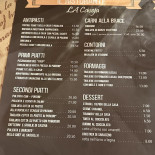 La Caveja Carte