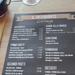 La Caveja Carte