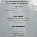 Pub New Soliva Speisekarte