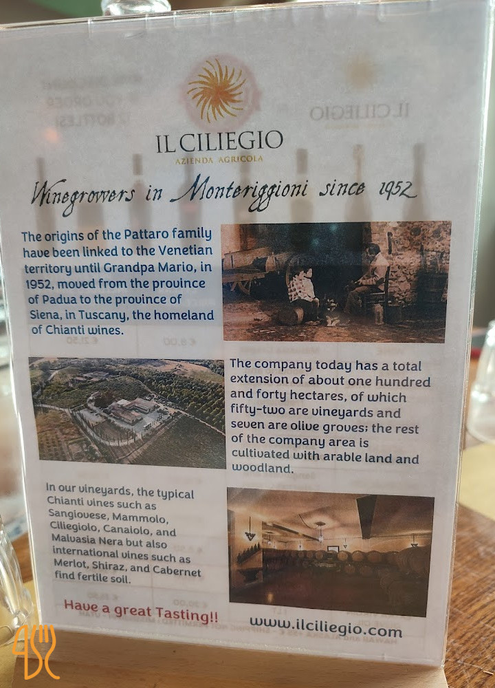 Agrituristico Il Ciliegio Carte