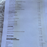 Agriturismo Carpanese Cirillo Speisekarte