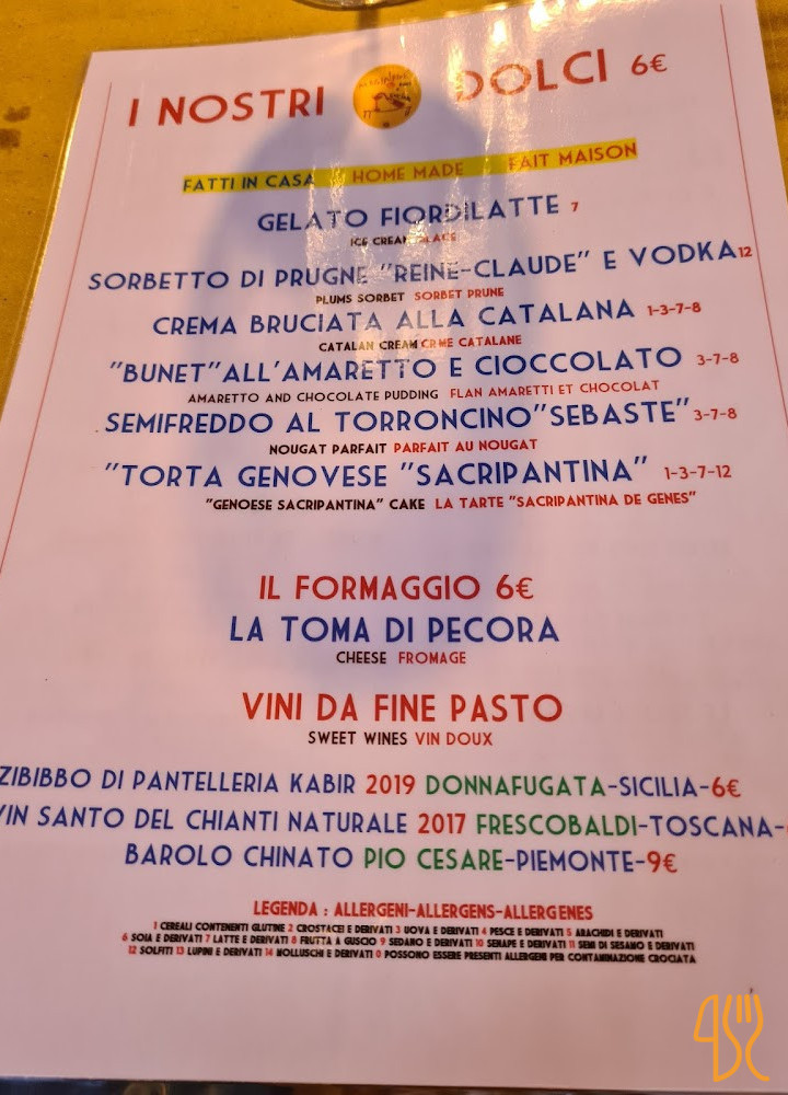 Magiargè Osteria Contemporanea Carte