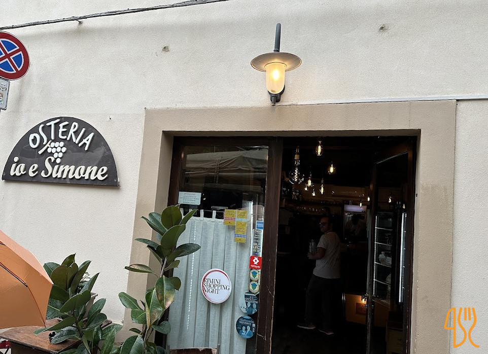 Osteria Io E Simone Außen