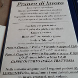 Trattoria El Sorbir Carta