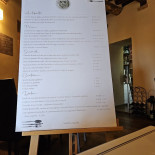 Scacciaguai Speisekarte