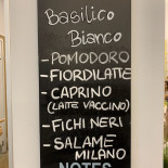 Pizzeria Basilico Bianco Carte