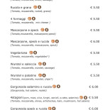 Dar Cama Ristopizza Speisekarte