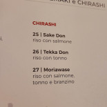 Sushi D'oro Speisekarte
