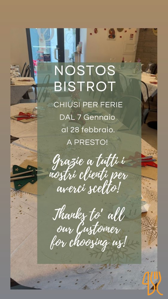 Nostos Bistrot Carta
