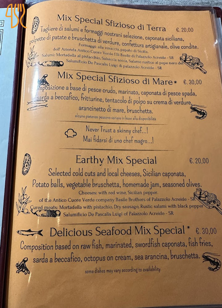 Nostos Bistrot Carta
